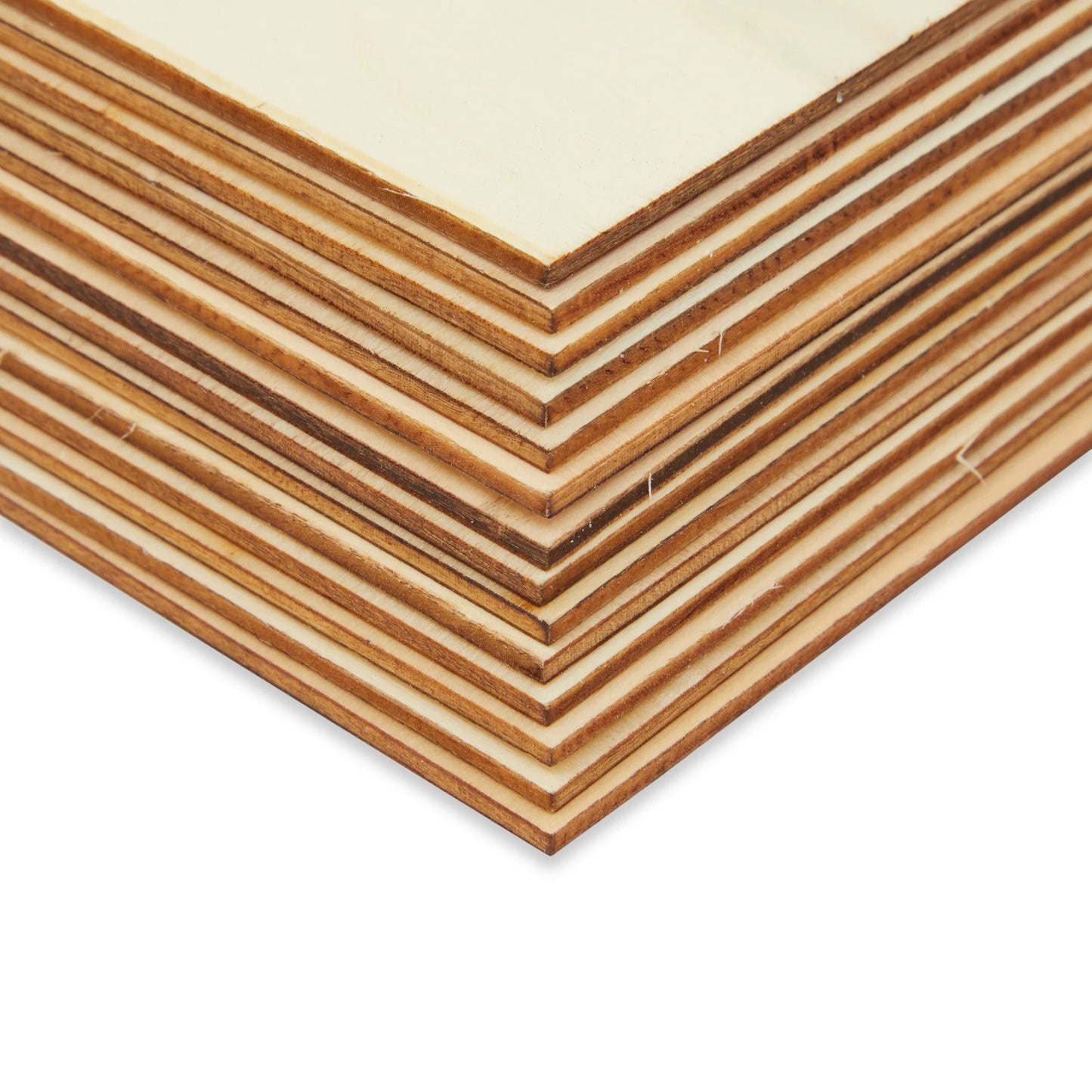 60 Pack Unfinished Wood Pieces 3X3 Inch, Blank Wooden Squares for Crafts, Cutout Tiles for DIY Coasters, Painting, Engraving