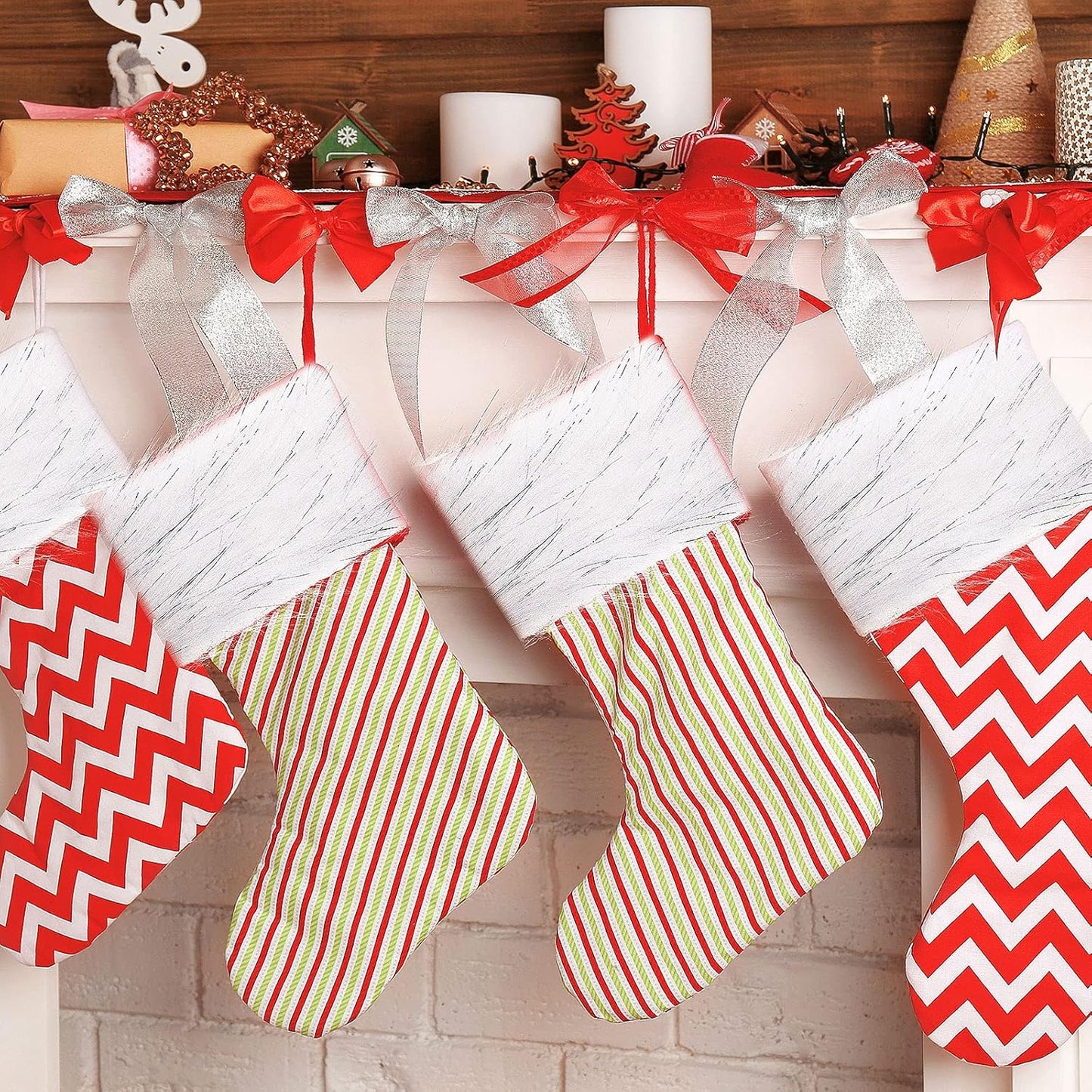 Christmas Faux Fur Ribbon Faux Fur Ribbon Trim Faux Fur Fabric Roll Winter Holiday Garland Ornament for Christmas Tree Wreath Bows Clothing Party Supplies (Silver,2.5 Inch X 12 Yard)