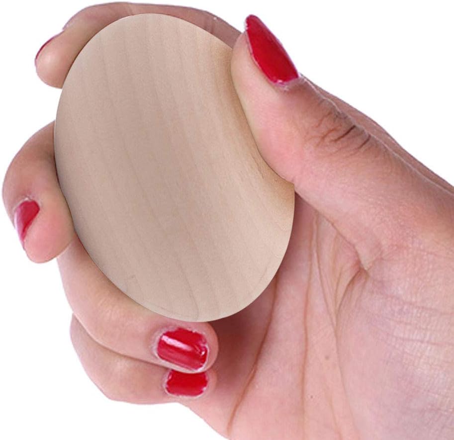 15Pcs Unpainted Wooden Fake Eggs