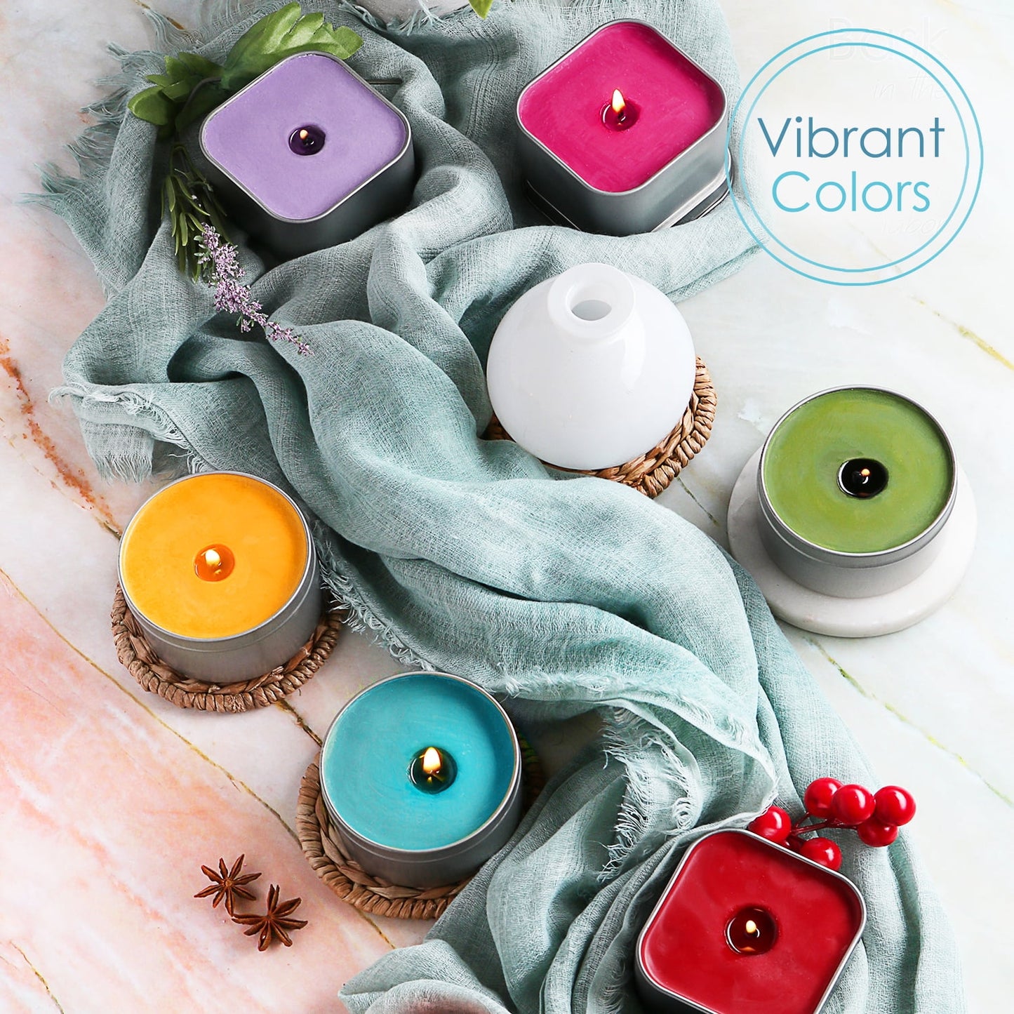 Hearth and Harbor Candle Wax Dyes Kit