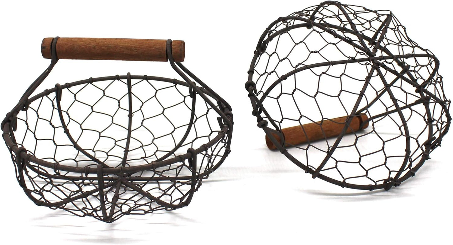 Chicken Wire Egg Baskets