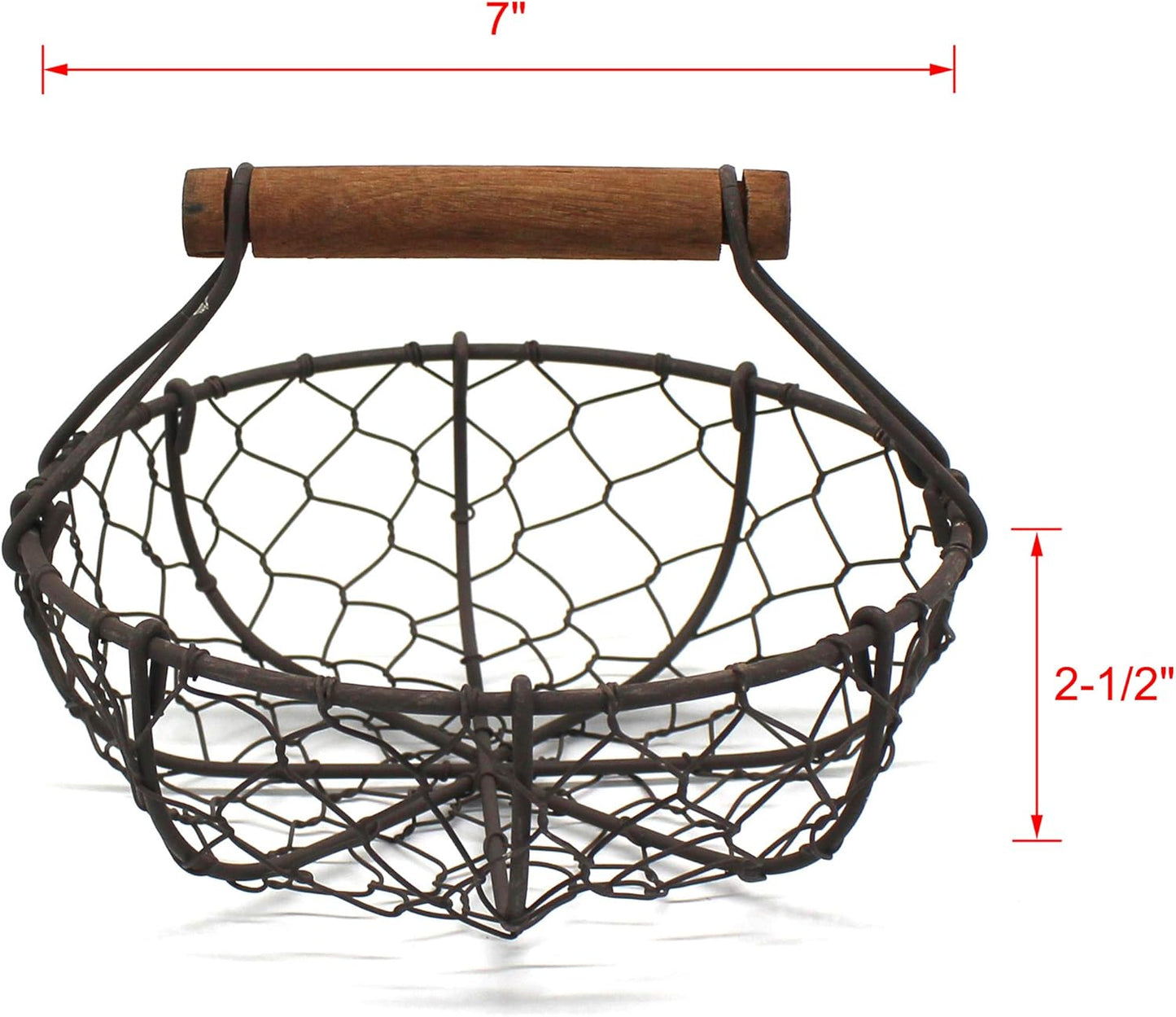 Chicken Wire Egg Baskets