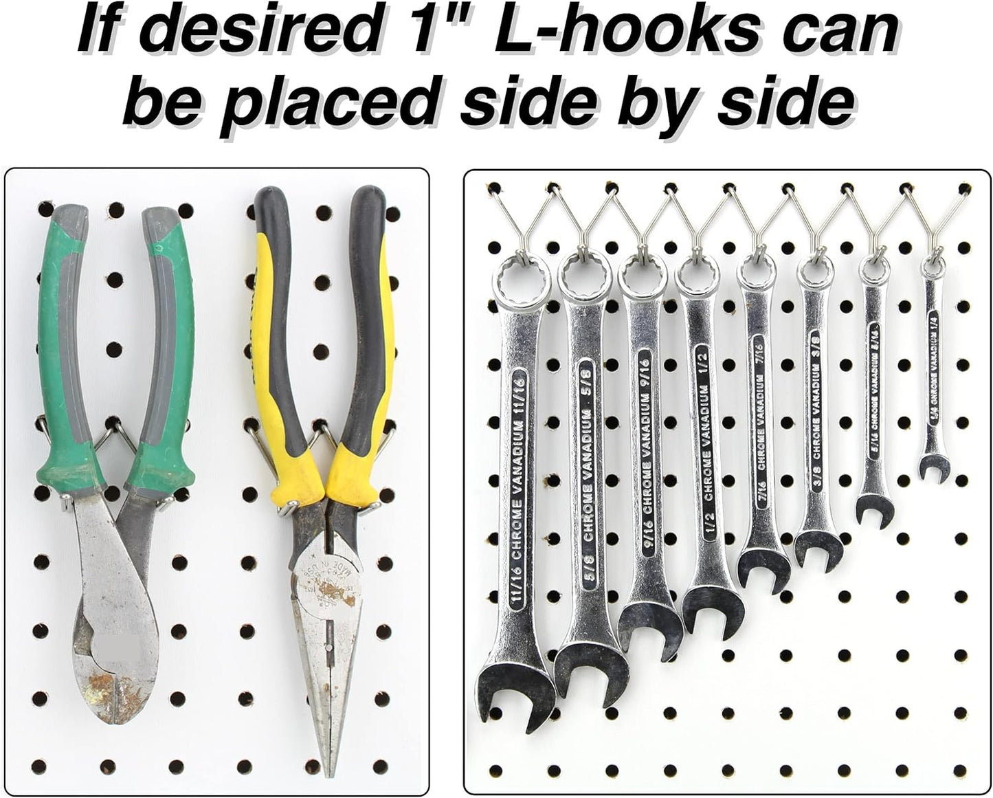 Stainless Steel Pegboard Hooks
