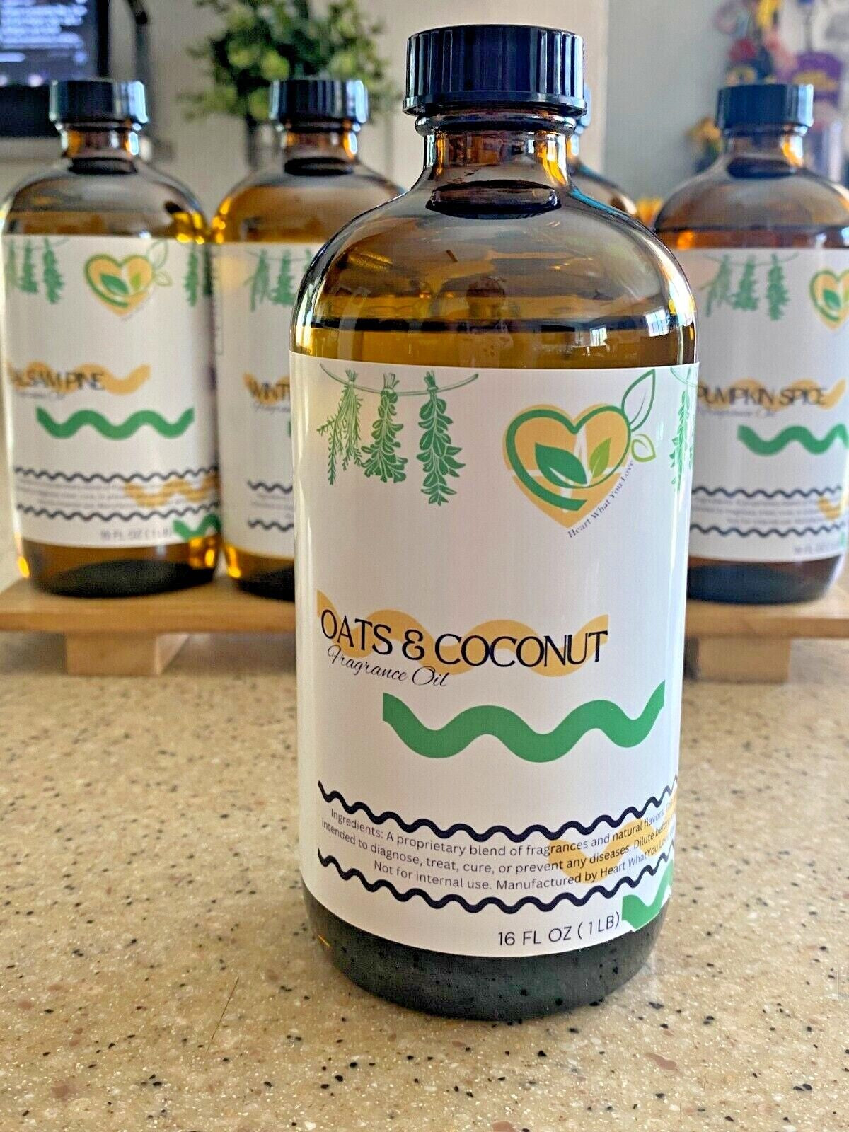 Oats & Coconut Fragrance Oil – 2X Concentrated for DIY Crafts 4/16 Oz Bottle