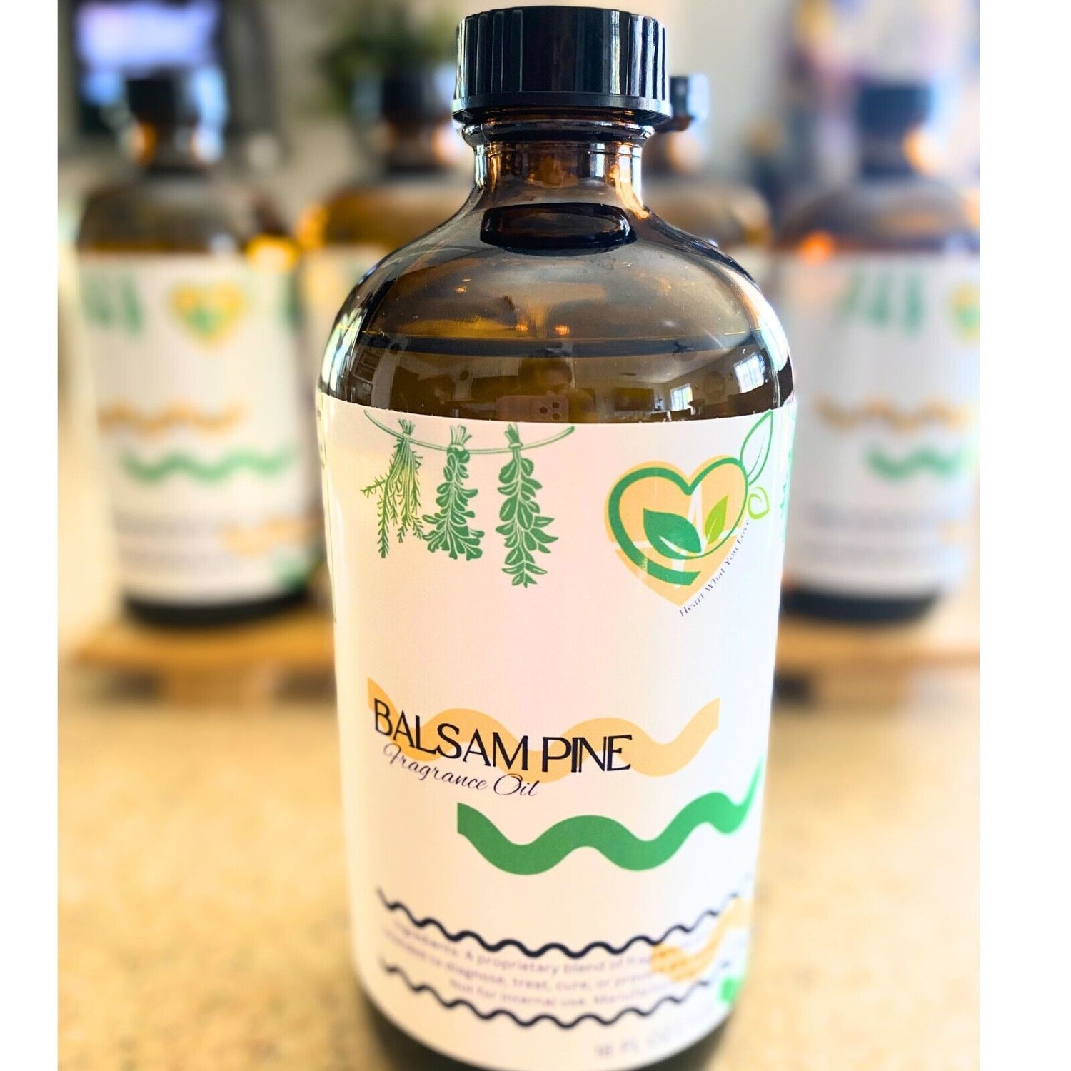 Balsam Pine Fragrance Oil – 2X Concentrated for DIY Crafts 4/16 Oz Bottle