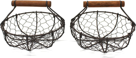 Chicken Wire Egg Baskets