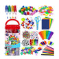 Art and Craft Supplies for Kids, Toddler DIY Craft Art Supply Set - All in One for Craft DIY Art Supplies