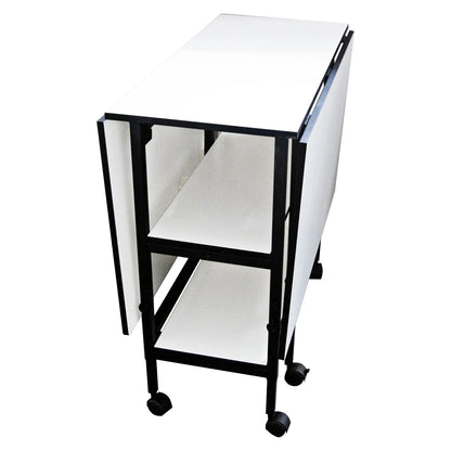 Home Hobby Adjustable Height Foldable Table for Sewing and Crafts