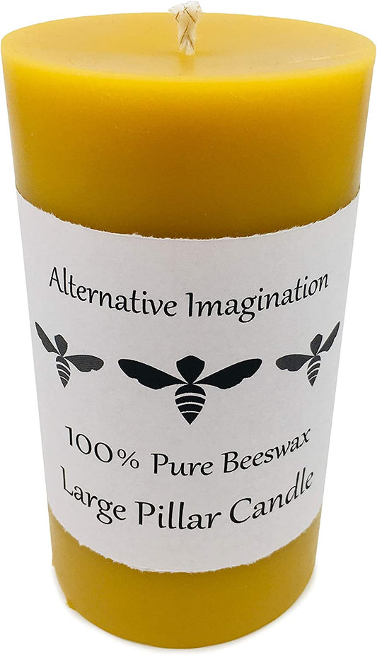 100% Pure Beeswax Candle
