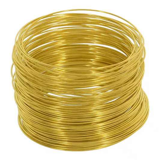 75 Ft. 5 Lb. 22-Gauge Brass Hobby Wire