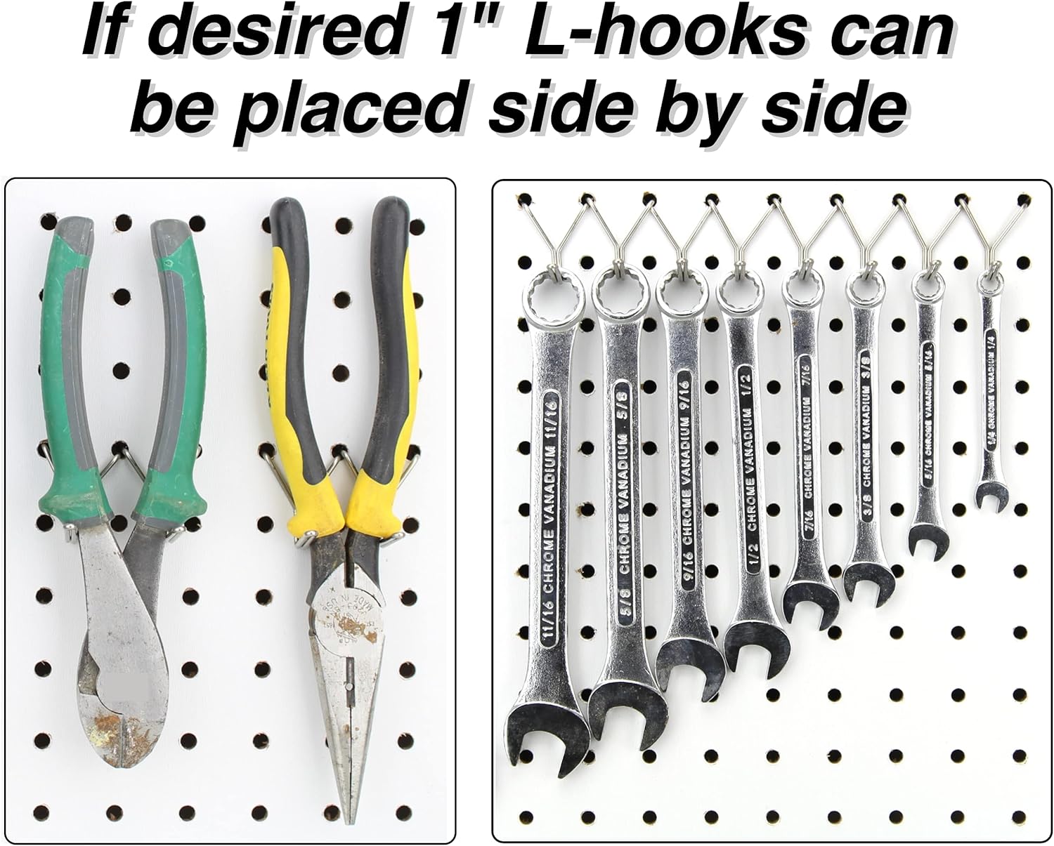 Stainless Steel Pegboard Hooks