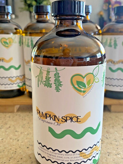 Pumpkin Spice Fragrance Oil – 2X Concentrated for DIY Crafts 4/16 Oz Bottle