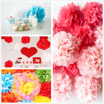Rainbow Tissue Paper Bulk for Crafts,11.5"X 8" 300 Sheets 30 Colors Art Tissue for Holidays Christmas Halloween Gift Wrap DIY Flower Pom Pom
