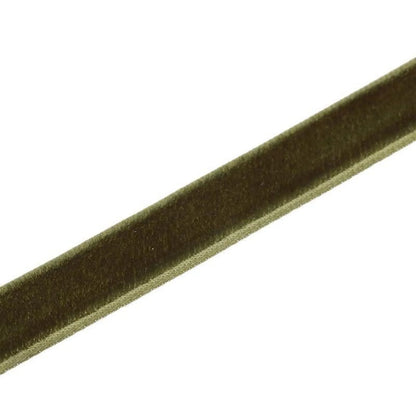 20 Yard 10Mm Wide Velvet Ribbon Sewing for DIY Craft Supplies - Green