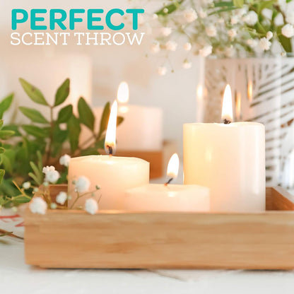 Soy Wax for Candle Making - 50Lbs Soy Wax - 2 Metal Centering Devices, 50Lbs Soy Wax Flakes - Candle Wax and Candle Making Wax Supplies Kit (Candle Wicks Not Included)