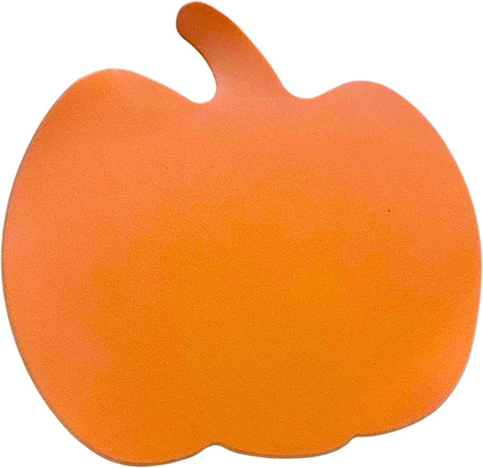 Foam Pumpkins Craft (24 Pack) Large 8 Inch Foam Pumpkin Shapes Cutout - Thanksgiving Crafts for Kids Toddlers, Bulk Fall Classroom Craft Supplies
