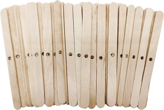 Wooden Candle Wick Holders