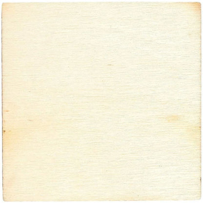 60 Pack Unfinished Wood Pieces 3X3 Inch, Blank Wooden Squares for Crafts, Cutout Tiles for DIY Coasters, Painting, Engraving